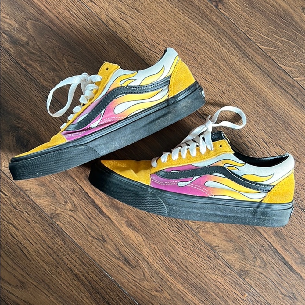 Vintage VANS Old Skool Flame Sneaker - Size 9
